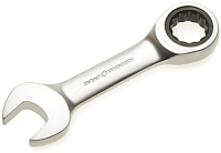 Ключ гаечный комбинированный трещоточный короткий Дело Техники Ключ гаечный комбинированный трещоточный короткий Дело Техники