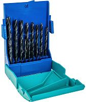 Набор свёрл по металлу 1-10 мм, 19 шт HSS-R DIN 338 RN, Heller 17737 Набор свёрл по металлу 1-10 мм, 19 шт HSS-R DIN 338 RN, Heller 17737