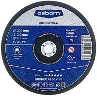 Диск отрезной по металлу 230х3х22,23 мм DRONCO Evolution AS30V 1231965100 Диск отрезной по металлу 230х3х22,23 мм DRONCO Evolution AS30V 1231965100