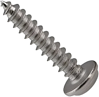 Саморез с прессшайбой и полукруглой головкой 4,2х41 DIN 968 форма C, нержавеющая сталь A2 Саморез с прессшайбой и полукруглой головкой 4,2х41 DIN 968 форма C, нержавеющая сталь A2