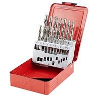 Набор сверл по металлу 1-10 мм, 19 шт HSS-G DIN 338, RUKO 214214 Набор сверл по металлу 1-10 мм, 19 шт HSS-G DIN 338, RUKO 214214