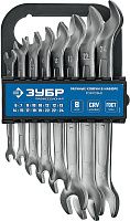 Набор рожковых гаечных ключей 6-24 мм ЗУБР 27011-H8_z01, 8 шт Набор рожковых гаечных ключей 6-24 мм ЗУБР 27011-H8_z01, 8 шт