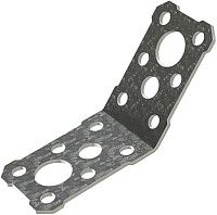 Уголок крепежный под углом 135 градусов 45х30х1,7 мм KUS ECO, оцинкованная сталь Уголок крепежный под углом 135 градусов 45х30х1,7 мм KUS ECO, оцинкованная сталь