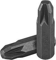 Бита крестовая PZ4 длина 30 мм, 5/16" Ombra 556604, сталь S2 Бита крестовая PZ4 длина 30 мм, 5/16" Ombra 556604, сталь S2