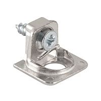 Опора полкодержателя PK2 с саморезом никель, 2597 35 Опора полкодержателя PK2 с саморезом никель, 2597 35