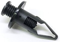 Клипса автомобильная с резьбовым штырьком 0166 Клипса автомобильная с резьбовым штырьком 0166