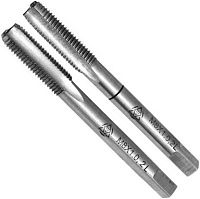 Метчик машинно-ручной М24х3 мм Р6М5 Волжский инструмент 5112014, левая метрическая резьба, 2 шт Метчик машинно-ручной М24х3 мм Р6М5 Волжский инструмент 5112014, левая метрическая резьба, 2 шт