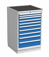 Тумба с выдвижными ящиками высота 1100 мм, нагрузка на ящик 75 кг 70/110, Treston 61307010 Тумба с выдвижными ящиками высота 1100 мм, нагрузка на ящик 75 кг 70/110, Treston 61307010