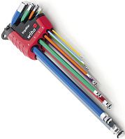 Набор имбусовых ключей сферических HEX 1,5-10 мм в блистере ErgoStar Wiha MagicRing UV 41979, 9 предметов Набор имбусовых ключей сферических HEX 1,5-10 мм в блистере ErgoStar Wiha MagicRing UV 41979, 9 предметов