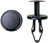 Клипса автомобильная нажимная со штырьком 3342 Клипса автомобильная нажимная со штырьком 3342