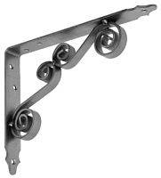 Кронштейн для полок фигурный 200х150 мм Домарт модель 8, без покрытия Кронштейн для полок фигурный 200х150 мм Домарт модель 8, без покрытия