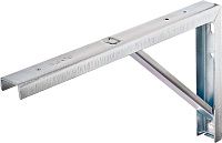 Кронштейн с упором 175х300 мм Gah Alberts 803001, оцинкованная сталь Кронштейн с упором 175х300 мм Gah Alberts 803001, оцинкованная сталь