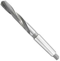 Сверло по металлу удлиненное с коническим хвостовиком 27,5х365/230 мм, КМ4 с пластиной ВК8 РИ Сверло по металлу удлиненное с коническим хвостовиком 27,5х365/230 мм, КМ4 с пластиной ВК8 РИ