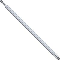 Жало крестовое PZ0/PZ1 120 мм для отвертки System 4 Wiha 03186, сталь Cr-Mo-V Жало крестовое PZ0/PZ1 120 мм для отвертки System 4 Wiha 03186, сталь Cr-Mo-V