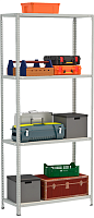 Стеллаж металлический до 145 кг, 4 полки Металл-завод СТФ 1044-2,0 2000х1000х400 мм Стеллаж металлический до 145 кг, 4 полки Металл-завод СТФ 1044-2,0 2000х1000х400 мм