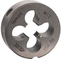 Плашка HSS DIN EN 22568 Volkel, метрическая резьба Плашка HSS DIN EN 22568 Volkel, метрическая резьба