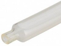 Термоусадочная трубка с клеевым слоем ТТК 6/2, прозрачный 59683 Термоусадочная трубка с клеевым слоем ТТК 6/2, прозрачный 59683