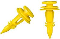 Клипса автомобильная нажимная 0087 Клипса автомобильная нажимная 0087