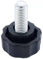 Фиксатор пластиковый с рукояткой D 25 М8х25 мм, Ф25М8-20ЧН, черный Фиксатор пластиковый с рукояткой D 25 М8х25 мм, Ф25М8-20ЧН, черный