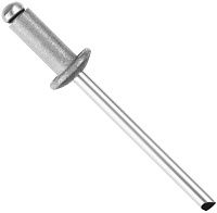 Заклепка вытяжная со стандартным бортиком 4х10 мм Stayer Color-Fix 3125-40-9003, алюминий/сталь, белая, 50 шт Заклепка вытяжная со стандартным бортиком 4х10 мм Stayer Color-Fix 3125-40-9003, алюминий/сталь, белая, 50 шт