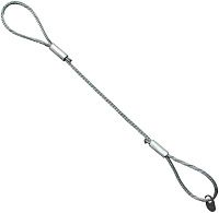 Строп канатный петлевой СКП (УСК1) 0,8 т, длина 1,5 м, диаметр 9,6 мм Строп канатный петлевой СКП (УСК1) 0,8 т, длина 1,5 м, диаметр 9,6 мм