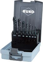 Набор резьбонарезной M3-M12, HSSE-VAP, DIN 371/376 Ruko 245064RO, 7 предметов, метрическая резьба Набор резьбонарезной M3-M12, HSSE-VAP, DIN 371/376 Ruko 245064RO, 7 предметов, метрическая резьба