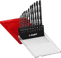 Набор сверл по металлу 1,5-6,5 мм, 13 шт Р4М2, ЗУБР 29605-H13 Набор сверл по металлу 1,5-6,5 мм, 13 шт Р4М2, ЗУБР 29605-H13