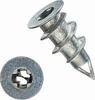 Дюбель для гипсокартона 15х29 OMAX Driva 2821150292, оцинкованная сталь Дюбель для гипсокартона 15х29 OMAX Driva 2821150292, оцинкованная сталь