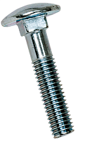 Болт мебельный с потайной головкой М6х70 DIN 605, класс прочности 4.6, оцинкованная сталь Болт мебельный с потайной головкой М6х70 DIN 605, класс прочности 4.6, оцинкованная сталь