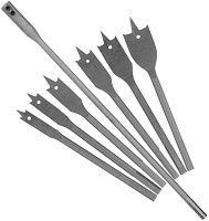 Набор перьевых сверл по дереву 10-25 мм 300 мм W021, 6 предметов Набор перьевых сверл по дереву 10-25 мм 300 мм W021, 6 предметов