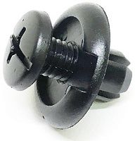 Клипса автомобильная с резьбовым штырьком AS-128 Клипса автомобильная с резьбовым штырьком AS-128