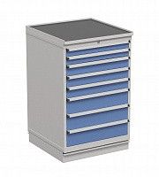 Тумба с выдвижными ящиками высота 1100 мм, нагрузка на ящик 75 кг 70/110, Treston 61307002 Тумба с выдвижными ящиками высота 1100 мм, нагрузка на ящик 75 кг 70/110, Treston 61307002