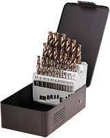 Набор сверл по металлу 1-13 мм, 25 шт HSSE-Со5, DIN 338 Terrax by Ruko A215215 Набор сверл по металлу 1-13 мм, 25 шт HSSE-Со5, DIN 338 Terrax by Ruko A215215