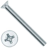 Винт потай М5х9 DIN 965 (ISO 7046), оцинкованная сталь Винт потай М5х9 DIN 965 (ISO 7046), оцинкованная сталь