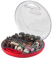 Набор мини-насадок для гравировальных машин ЗУБР 35900-H180, 180 предметов в кейсе Набор мини-насадок для гравировальных машин ЗУБР 35900-H180, 180 предметов в кейсе