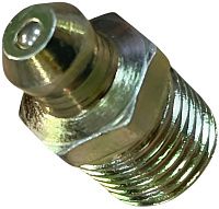 Пресс-масленка прямая М10х1, желтый цинк Пресс-масленка прямая М10х1, желтый цинк