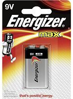 Батарейка Крона Energizer MAX 6LR61 BP1 Батарейка Крона Energizer MAX 6LR61 BP1