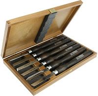 Набор токарных резцов Standart Line Narex 859503, 6 штук в деревянном кейсе Набор токарных резцов Standart Line Narex 859503, 6 штук в деревянном кейсе