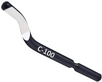 Лезвие для фаскоснимателя d=3,2 мм С-100 CP Gratex 19100, сталь HSSE-Co5 Лезвие для фаскоснимателя d=3,2 мм С-100 CP Gratex 19100, сталь HSSE-Co5