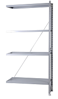 Дополнительная секция СК ДС Металл-завод, к металлическому стеллажу СК Дополнительная секция СК ДС Металл-завод, к металлическому стеллажу СК