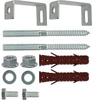 Комплект для инсталяции унитаза к стене Европартнер, блистер Комплект для инсталяции унитаза к стене Европартнер, блистер