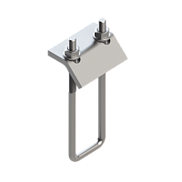 Зажим балочный для профилей 41 (124) М8 TERMOCLIP 9133106 Зажим балочный для профилей 41 (124) М8 TERMOCLIP 9133106