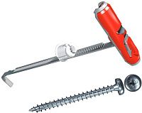 Универсальный дюбель Fischer DUOTEC 10 S PH 539027 с шурупом с полукруглой головкой, 2 шт в блистере Универсальный дюбель Fischer DUOTEC 10 S PH 539027 с шурупом с полукруглой головкой, 2 шт в блистере
