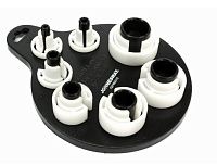 Набор съёмников пружинных штуцеров гидравлических магистралей FORD, CHRYSLER, GM Jonnesway AR060015 Набор съёмников пружинных штуцеров гидравлических магистралей FORD, CHRYSLER, GM Jonnesway AR060015