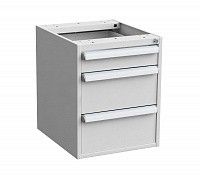 Тумба с выдвижными ящиками высота 560 мм 45/56, Treston 60649104, с защитой ESD Тумба с выдвижными ящиками высота 560 мм 45/56, Treston 60649104, с защитой ESD