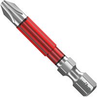 Бита ударная крестовая PH1 длина 49 мм, E1/4" Wiha TY-Bit 42097, сталь Cr-V Бита ударная крестовая PH1 длина 49 мм, E1/4" Wiha TY-Bit 42097, сталь Cr-V