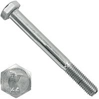 Болт шестигранный М8х20 DIN 931, нержавеющая сталь А4 Болт шестигранный М8х20 DIN 931, нержавеющая сталь А4