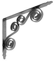 Кронштейн для полок фигурный 300х225 мм Домарт модель 8, без покрытия Кронштейн для полок фигурный 300х225 мм Домарт модель 8, без покрытия