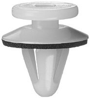 Клипса автомобильная нажимная 0211 Клипса автомобильная нажимная 0211