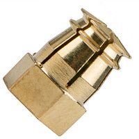 Футорка металлическая с распорным шариком М6, BU12 (82-02) Футорка металлическая с распорным шариком М6, BU12 (82-02)